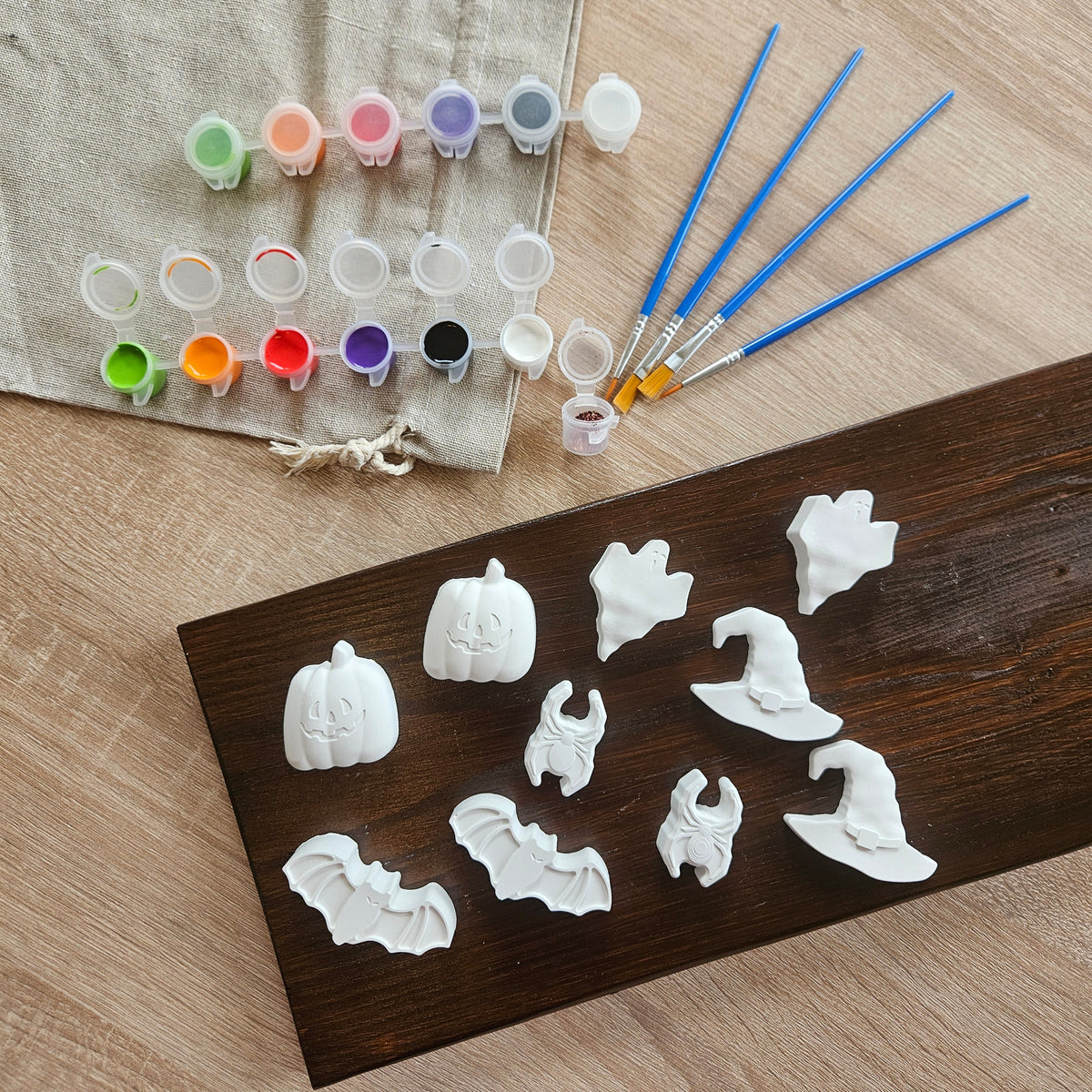 Halloween Kreativset für Kinder als besonderes Geschenk und Mitbringsel für Halloween Partys von Kleine Geschenke Manufaktur für Kinder